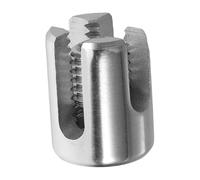 ORFOFE Pince Câble Inox Réglable avec Verrouillage Croisé pour Système Palissage Extérieur Résistance à Eau Compatible Câble Acier Fixation Sécurisée pour Treillis Jardin et Murs Verts