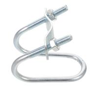 ORFOFE Pince de Fixation Métallique pour Barre Transversale de Toit de Voiture en Fer Galvanisé, Adaptée aux Tubes Ronds Jusqu'à 3 Cm, pour Voyages en Famille et Minimisant Les