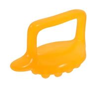 ORFOFE Planche de Massage à Gratter en Résine Naturelle Accessoire de Massage Nuque Dos Format Portable Orange Outil Antidouleur pour Soulager Douleurs Musculaires