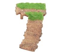 ORFOFE Plate-Forme de Baignade Résine pour Tortue Support Reptile Multifonctionnel pour Aquarium Terrasse de et Décorative pour Terrarium