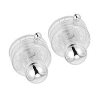 ORFOFE Poignée à Ventouse Puissante Transparente 2 Pièces pour Porte en Verre, Fenêtre, Armoire et Réfrigérateur, Accessoire sans Perçage, Adaptée Salle de Bain Cuisine