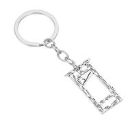 ORFOFE Porte-clés Halloween Guillotine Rétro Accessoire Suspendu Léger pour Sac à Dos Cadeau et Fête