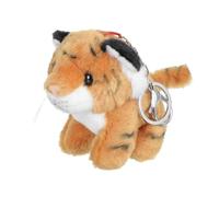 ORFOFE Porte-clés Tigre Peluche DIY Pendentif Petit Animal Mignon Décoration Suspendue Légère et Compacte pour Sac et Clés