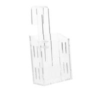 ORFOFE Pot de Plantation pour Aquarium Suspendu en Acrylique Transparent Crochet, Taille Petite, Jardinière Pratique pour Plantes Aquatiques, Décoration Aquarium, Adaptés aux Amateurs