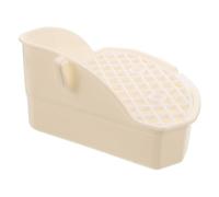 ORFOFE Pot de Toilette pour Animaux Petit Bac à Litière Triangulaire Plastique Amovible Entraînement Propre pour Petits Animaux comme Cochons et Furets