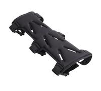 ORFOFE Protège-bras de Tir à Arc Recourbé Tissu Respirant Manchette Élastique Ajustable Unisexe pour Adultes Équipement de Protection Léger et Antidérapant pour Entraînement et