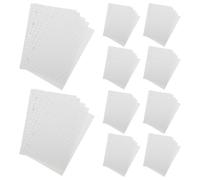 ORFOFE Recharges de Papier à 5 Trous pour Agenda Mini M5, 20 Paquets de 45 Feuilles Blanches, Papier Ligné Facile à Insérer, pour Bureaux et Salles de Classe