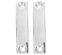 ORFOFE Selles D’Assemblage pour Pont de Bateau en Acier Inoxydable 316 20Mm Support de Sangle D’Arrimage Marine Plaque de Pression Résistante à la Corrosion Kit 2 Pièces pour Fixation