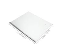 ORFOFE Séparateur de Réfrigérateur Verre Transparent Plateau de Rangement pour Organisation Plateau de Remplacement Facile à Nettoyer