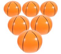 ORFOFE Set de Ballons Gonflables de Plage et Piscine PVC pour Jeux Été Jouets de Fête Aquatiques pour Adultes et Adolescents Ballons de Basket Ball Beach Pool Couleur