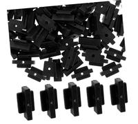 ORFOFE Set de Clips de Fixation Cachés pour Planches de Terrasse Composite Système de Fixation Invisible avec Vis Installation Rapide sans Outils Compatible Projets de Terrasse