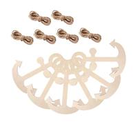 ORFOFE Set de Décorations Murales Ancre Nautique pour DIY Ornements Solides pour Activités Créatives et Décoration Thème Bord de Mer pour Fêtes Océaniques et Projets Éducatifs