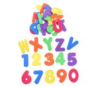 ORFOFE Set de Jouets de Bain Lettres et Chiffres EVA Coloré Éducatif pour Garçon Fille Apprentissage des Mots Stimulation Visuelle Adapté Aux Garçons et Filles