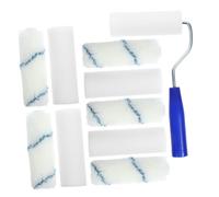 ORFOFE Set Peinture Mural Ergonomiques Mousse Densité et Coton Kit Compact pour et Plafonds et Portable