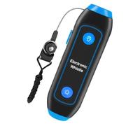 ORFOFE Sifflet Électronique Multifonction avec Tonalités et Lampe LED Sos Sifflet de Sécurité Portatif pour Entraîneurs Arbitres Enseignants et Activités de Plein Air avec Lanière Bleue