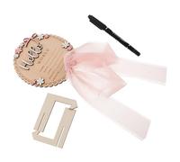 ORFOFE Souvenirs De Nouveau-Né Plaque Avec Signification Du Nom De Bébé Annonce De Bébé Fille Panneau D'Annonce De Nouveau-Né Accessoire Photo Pour Nouveau-Né