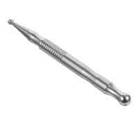 ORFOFE Stylo Acupuncture Acier Inoxydable Métallique Compact pour Points Acupression Visage Massage et Pratique