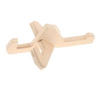 ORFOFE Support à Skateboard en Bois Présentoir Vertical Robuste 1 Paire Organisateur de Rangement au Sol pour Planches de Surf et Snowboard Installation Facile pour pièce et Sol
