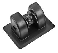 ORFOFE Support de Fixation pour Kayak en PVC Noir Clip D’Ancrage Gonflable Compatible Bateaux Pneumatiques Canots et Kayaks Accessoire Solide pour Rail Fixation Stable et Facile à