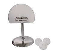 ORFOFE Support De Panier De Basket- pour Oiseaux Miroir Jouets pour Perroquets Kit De Basket- pour Animaux De Compagnie Jouet pour Oiseaux Gris D'afrique