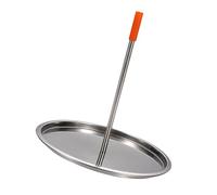 ORFOFE Support de Rôtissoire Acier Inoxydable avec Plateau pour Poulet Rôti Barbecue Extérieur Camping Robuste et Polyvalent pour Viande Verticale et Cuisson Grill Couleur Aléatoire