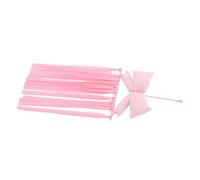 ORFOFE Support Mural pour Accessoires de Coiffure Fille en Bois et Polyester Nœud Rose, Rangement Facile à Suspendre pour Clips et Pinces Nurseries