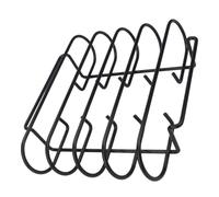 ORFOFE Support Rack Barbecue INOX Portable Acier Inoxydable et Multifonction pour Cuisson Poulet Viande Légumes Extérieur