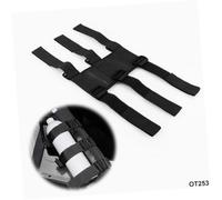 ORFOFE Support Réglable pour Extincteur Polyester Oxford Sangle Robuste et Maintien Sécurisé pour Voiture Bateau et Camping Noir