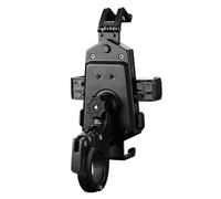 ORFOFE Support Téléphone Alliage Aluminium Rotation Choc et Résistant Pluie Compatible Cyclomoteur et Électrique Installation Simple