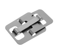 ORFOFE Support Téléphone Réglable Alu pour Tablette et Smartphone Pivotant et Dossier Réglable Compact et Pliable pour Bureau Voyage et Divan Gris Sombre