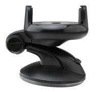 ORFOFE Support Téléphone Voiture à Ventouse, Matériau ABS Robuste, Design Compact avec Pads Antidérapants, Compatible pour Navigation GPS et Téléphones Mobiles, Couleur Noir