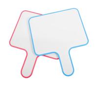 ORFOFE Tableaux Blancs Portatifs Effaçables à Sec Lot de 2 Double Face en ABS et PET, Structure Stable et Pratique lors de Réunions ou Enseignement pour Score et Vote