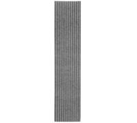 ORFOFE Tapis de Marches d'Escalier Auto-Adhésif Noir-Gris 40Cm X 2M Tapis Griffoir pour Chat Découpe Ajustable Réutilisable Antidérapant Adapté pour Escaliers en Bois Usage