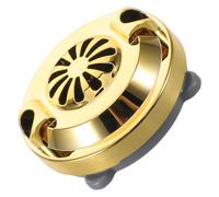 ORFOFE Tête de Jet Magnétique Pipeless pour Fauteuil de Pédicure, Moteur | Cap et Hélice Inclus, Plastique Technique Électroplaqué Or, des Éclaboussures Bruit
