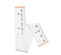 ORFOFE Toise Décorative Murale Noire et Blanche Mesure Précise pour Chambre d'Garçon et Filles Style Nordique Minimaliste Accessoire Mural Suspendu pour Décoration Intérieure