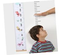 ORFOFE Toise Murale Hauteur Garçon Fille Décor Chambre Design Animaux Cartoon Autocollant Amovible Mesure