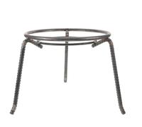 ORFOFE Trépied de Cuisson pour Feu de Camp Acier Renforcé Support Polyvalent et Stable pour Casseroles et Bouilloires Randonnée et Camping Plein Air