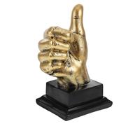 ORFOFE Trophée Pouce en Résine, Figurine Geste Victoire et Récompense