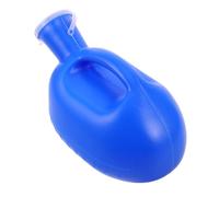 ORFOFE Urinoir Homme Portable avec Couvercle Étanche Urinoir Réutilisable Plastique Robuste Pratique pour Voyage Camping et Patients Alités Capacité Bleu