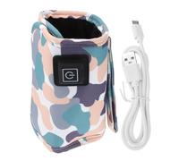 ORFOFE Usb Chauffe-biberon Portable Température Housse Isolante Pour Bouteilles De Lait Accessoire Pratique Pour Nourrissons Et Alimentation Nocturne