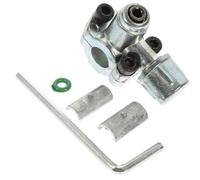 ORFOFE Valve à Aiguille en Alliage de Zinc Argenté Installation Facile Conception Précise, Accessoire Robuste pour Réfrigérateur pour Équipement Frigorifique