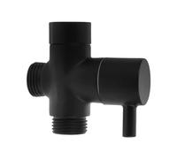 ORFOFE Vanne Dérivation pour Pommeau de Cuivre Design Élégant Ouverture Rapide Connexion une Entrée Deux Sorties Adaptateur pour Tuyau Machine à Laver