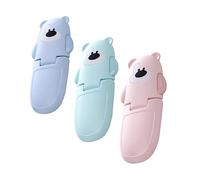 ORFOFE Verrou de Sécurité Garçon et Filles Abs 90° pour Tiroir Porte 3 Pcs Protection Écrasement Doigt