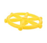 ORFOFE Volant de Bateau Pirate Jaune pour Garçon Fille Accessoire Facile à Installer pour Aire de Jeux Balancoire et Cabane Arbre Roue de Direction Sécurisée avec Bords Arrondis pour Jeu
