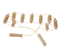 ORFOFE Wooden Muscle Roller For Massage And Self-manual Tool For Neck Back Legs Mixed Colors Relieves Stress And Enhances Flexibility