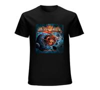 Org.mama Men's Limited Unleash The Archers Time Stands Still Power Metal Logo T-Shirt Black XL