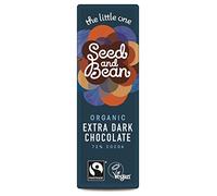 Org Seed & Bean Lot de 30 barres de chocolat noir 72 % 25 g