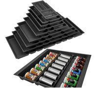 ORGA-BOX 2 Range-épices Profondeur : 461 x Largeur : 509 mm anthracite avec structure Canvas