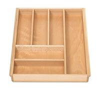 ORGA-BOX HÊTRE Range-couverts pour tiroir de 50 mm par ex. Nobilia à partir de 2013 (473 x 397 mm) Range-couverts en bois avec 6 compartiments III