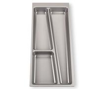 ORGA-BOX II Range-couverts pour Noblessa tiroir de 30 cm jusqu'à 07/2012 (462 x 205 mm VEUILLEZ MESUREZ L'INTERIEUR DE VOTRE TIROIR !) gris argenté